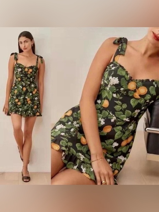 Reformation Dresses & Skirts - Reformation Christine Mini Dress in Clementine